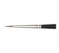 Jackson's Onyx Round Synthetic Brush Size 0 Acrylic And Oil Painting