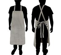 Jackson's Original Artists Apron Heavyweight Splash Proof Canvas 95cm Grey Art Use