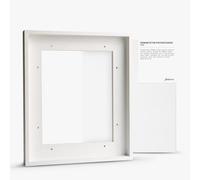 Jackson's Premium Stretched Linen Canvas And Wooden Tray Float Frame Set 25x30cm