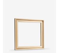 Jackson's : Ready-Made Lime Wood Frame for Panels 12x12in : 7mm Rebate : 9mm Face