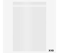 Jackson's : Self-Seal Polypropylene Bag : Pack of 10 : A5