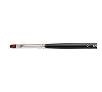 Jackson's Shinku Flat Paint Brush Synthetic Bristle No.0 Acrylic Painting
