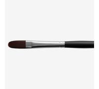 Jackson's : Shinku : Red Synthetic Bristle Hair Brush : Filbert : No.6