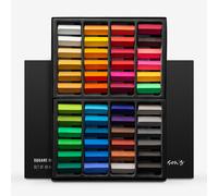 Jackson's : Square Soft Pastels : Half Stick : Set of 48