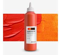 Jackson's : Studio Acrylic Paint : 500ml : Cadmium Orange Hue