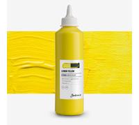 Jackson's : Studio Acrylic Paint : 500ml : Lemon Yellow