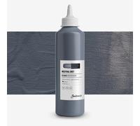 Jackson's : Studio Acrylic Paint : 500ml : Neutral Grey