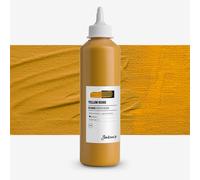Jackson's : Studio Acrylic Paint : 500ml : Yellow Ochre