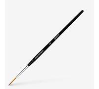 Jackson's : Studio Synthetic Watercolour Brush : Rigger : Size 1 : Paintbrush for Artists and Students