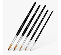 Jackson's : Studio Synthetic Watercolour Brush : Round : Louise De Masi : Selection Set of 5