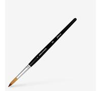 Jackson's : Studio Synthetic Watercolour Brush : Round : Size 12 : Paintbrush for Artists and Students