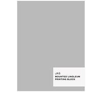 JACKSON'S TRADITIONAL LINO PRINTING BLOCKS MOUNTED 3.2mm GREY 200x150x3.2mm (Single Block)