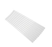 Jackson's Transparent Plastic Brush Head Protectors Clear 7.3x250mm Pack of 10