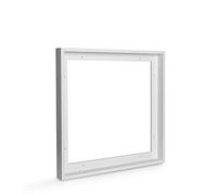 Jackson's Tray Float Canvas Frame White Ayous Wood 50x50cm for Stretched Canvas