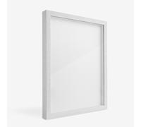 Jackson's : White Ready-Made Ayous Wood Frame 16mm Spacer : 10x14in Artwork : 12x16in Frame Size (Apx.25x36 - 30x41cm)