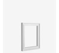 Jackson's : White Ready-Made Ayous Wood Frame for Panels 24x30cm : 8mm Rebate : 9mm Face
