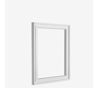 Jackson's : White Ready-Made Ayous Wood Frame for Panels 30x40cm : 8mm Rebate : 9mm Face