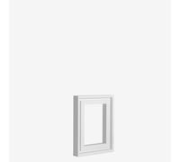 Jackson's : White Ready-Made Ayous Wood Frame for Panels 6x8in : 8mm Rebate : 9mm Face