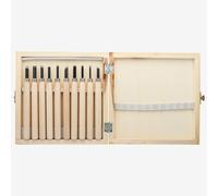 Jackson's : Wood Cut Knife : Wooden Box Set of 10
