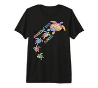 Jacksonville Beach Florida Sea Turtle Lover Beach Vacation Premium T-Shirt