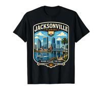 Jacksonville Florida Vacation Jacksonville Family Trip Value Graphic T-Shirt