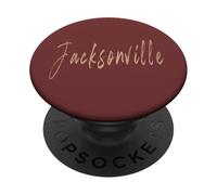 Jacksonville Florida Vintage elegant design PopSockets Adhesive PopGrip