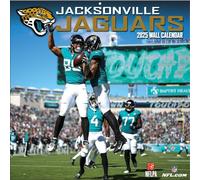 Jacksonville Jaguars 2025 12x12 Team Wall Calendar