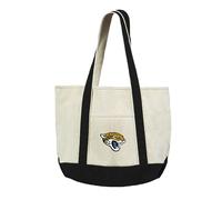 Jacksonville Jaguars NFL Canvas Tote with Colored Strap