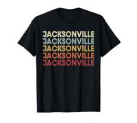 Jacksonville Texas Jacksonville TX Retro Vintage Text T-Shirt