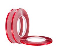 Jackwood 33 Feet Acrylic Double Sided Heavy Duty Mounting Tape (Pack of 3) Weatherproof for Outdoor & Indoor, Holds Heavy Stuff in Cold & Hot Condition, Removable & Residue-Free (1/4 inch)