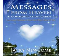 Jacky Newcomb Messages from Heaven Communication Cards Cards Book in White Jacky Newcomb White