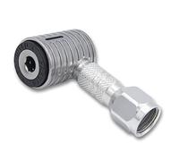 JACO Lightning XP Lock-on Air Chuck for Presta Valve Bike Tires - 1/4" F-NPT (Open Flow) | Quick-Connect Locking Attachment for Tire Inflator Air Compressor (Patented)