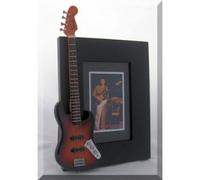 JACO PASTORIUS Miniature Guitar Photo Frame Fender Jazz