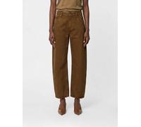 JACOB COHEN Cotton Denim Baggy Jeans - Size: 25 - female