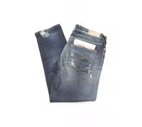 Jacob Cohen Womens Comfort Distressed Jeans J688 Model - Medium Blue Cotton - Size 29 (Waist)