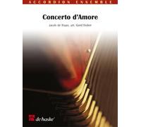 Jacob de Haan: Concerto d'Amore: Accordion Ensemble: Score