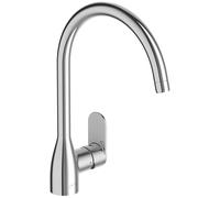 Jacob Delafon - Kitchen Sink Mixer Marie - Gooseneck - 360° Swivel Spout - Water Saving - 35x22.7x8.3m - Chrome Finish - E21151-CP