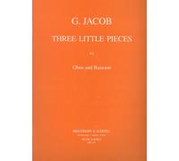 JACOB G. - Pequeñas Piezas (3) para Oboe y Piano
