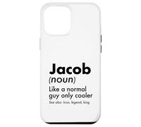 Jacob Like A Normal Guy Only Cooler Legend King First Name Case for iPhone 12 Pro Max