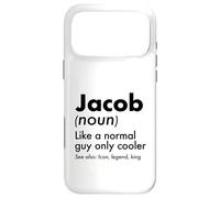 Jacob Like A Normal Guy Only Cooler Legend King First Name Case for iPhone 17 Pro Max