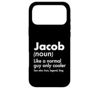 Jacob Like A Normal Guy Only Cooler Legend King First Name Case for iPhone 17 Pro Max