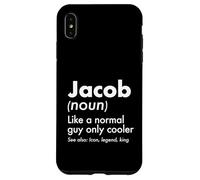 Jacob Like A Normal Guy Only Cooler Legend King First Name Case for iPhone XS Max