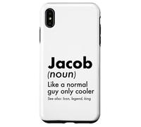Jacob Like A Normal Guy Only Cooler Legend King First Name Case for iPhone XS Max
