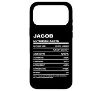 Jacob Nutrition Facts Name Case for iPhone 17 Pro Max