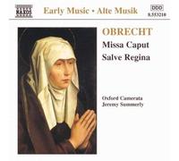 Jacob Obrecht - Missa Caput - Salve Regina - CD - E4z