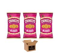 Jacob’s Crackers, Crinklys, Twiglets, Mini Cheddars Crisps & Savoury Snack - Crunchy Cheese & Onion, Salt & Vinegar, Prawn Cocktail & more Baked - (Prawn Cocktail 6x23g-Pack 3)