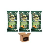 Jacob’s Crackers, Crinklys, Twiglets, Mini Cheddars Crisps & Savoury Snack - Crunchy Cheese & Onion, Salt & Vinegar, Prawn Cocktail & more Baked - (Garlic & Herb 6x23g-Pack 3)