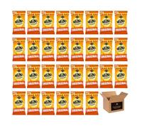 Jacob’s Mini Cheddars Red Leicester Cheese Grab Bag - Crunchy Biscuits, Classic British, Lunchbox Snacks, Party Food, Oven Baked Cheesy Crackers (Mini Cheddars Original - 45g x 30Pack)