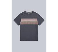 'Jacob' Short Sleeve Relaxed Fit Lightweight Casual Cotton T-Shirt Animal Dark Grey XS