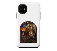 Jacob Wrestling The Angel At Dawn Cathedral Mosaic Artwork Case for iPhone 11
